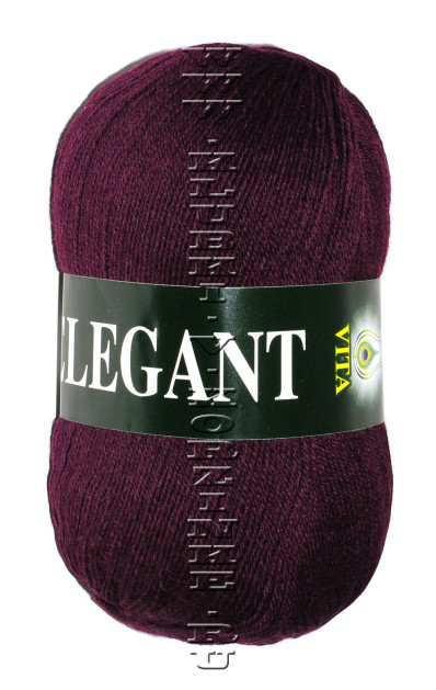 Пряжа VITA &quot;ELEGANT&quot; - (2084 - Винный)