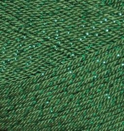 Пряжа FOREVER SIMLI Alize - (35 - Зеленый)