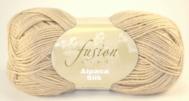 Пряжа Alpaca Silk (207 - Св.беж)