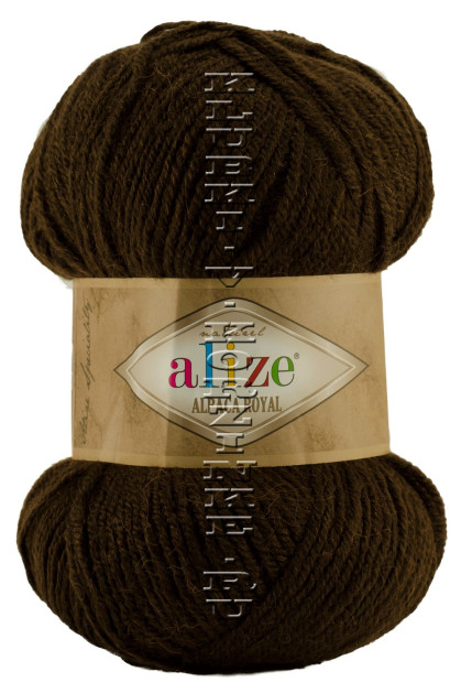 Пряжа Alpaca Royal Alize - (201 - Коричневый)