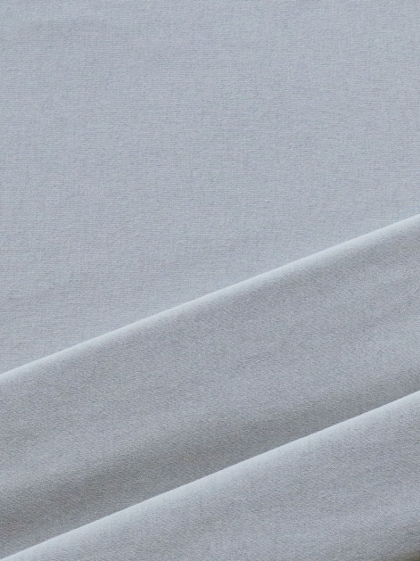 Ткань для шитья кулирная гладь отрез 140х200 см (060 - Серебристый)