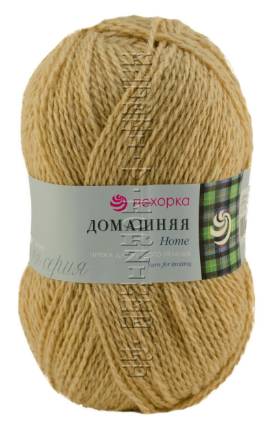Пряжа Пехорка «Домашняя» - (258 - Беж)   