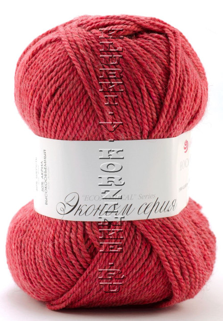 Пряжа Пехорка "Носочная" - (816 - Красный меланж)