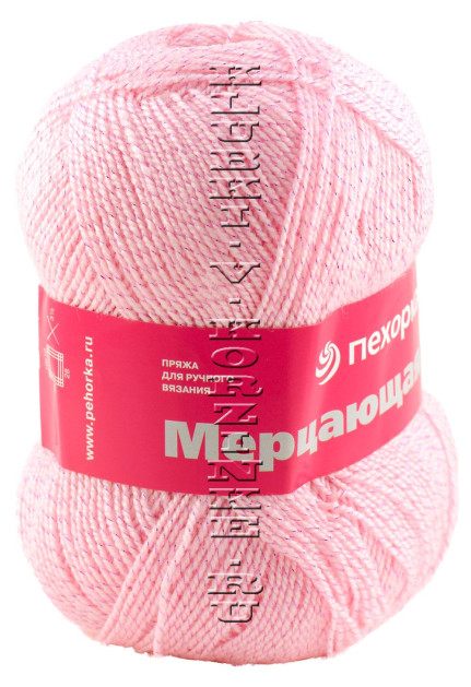 Пряжа Пехорка «Мерцающая» - (83 - Рапсодия)