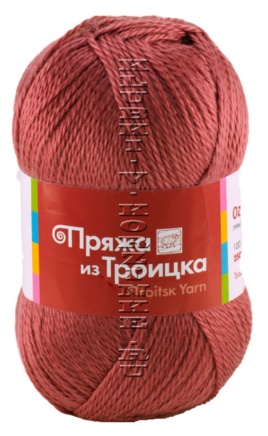 Пряжа Троицкая «Огонек» - (1883 - Клевер)