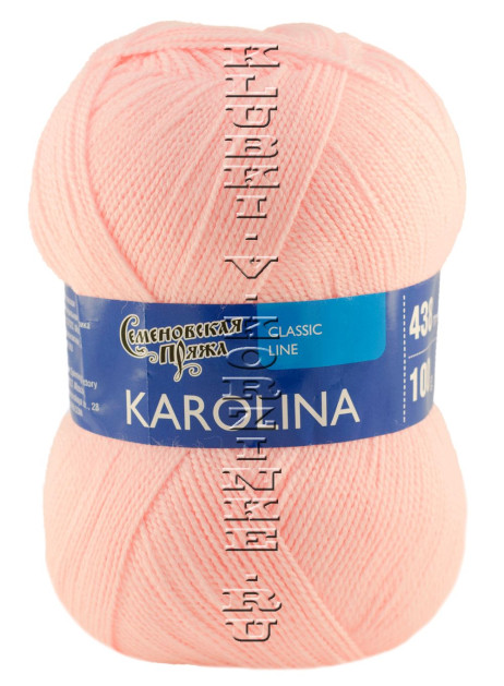 Пряжа Семеновская «Каролина» - (54025 - Розовый_NEW)