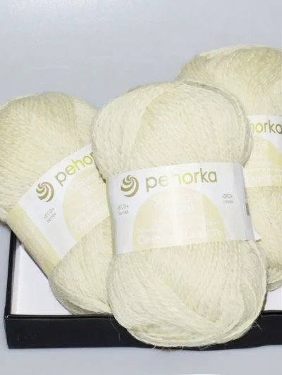 Пряжа Пехорка «Овечья шерсть» - (166 - Суровый)