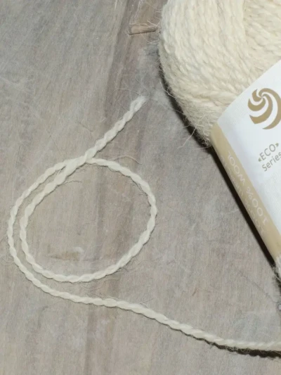 Пряжа Пехорка «Овечья шерсть» - (166 - Суровый)