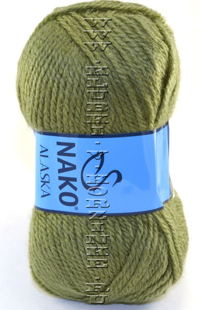 Пряжа Alaska Nako - (7106 - Хаки)