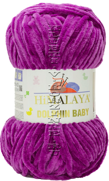 Пряжа Dolphin baby Himalaya - (80358 - Ярко - сиреневый)