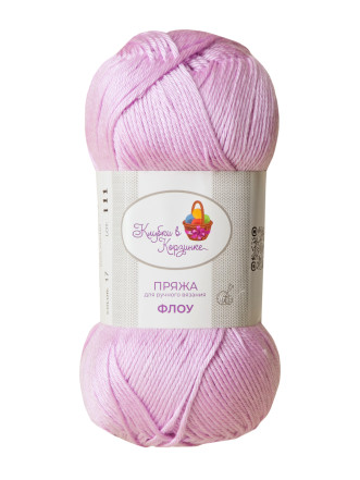 Пряжа "Флоу" (17 - Цвет сакуры)