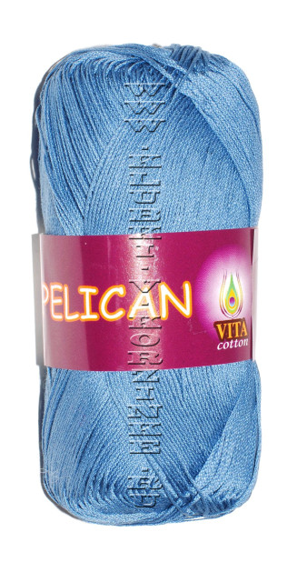 Пряжа VITA cotton "PELICAN" - (3991 - Джинсовый)