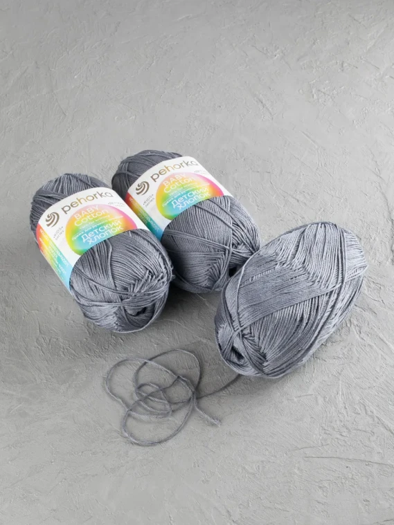 Пряжа Пехорка «Детский хлопок» - (35 - Moренго)