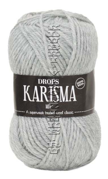 Пряжа Karisma DROPS - (44 - Светло-серый меланж)