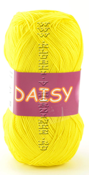 Пряжа VITA cotton Daisy - (4424 - Желтый)