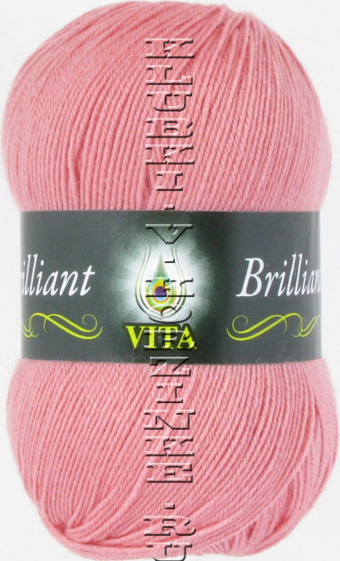 Пряжа VITA «BRILLIANT» - (4997 - Персик)