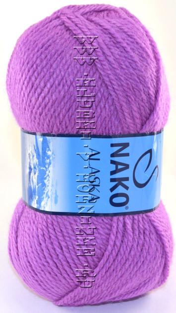 Пряжа Alaska Nako - (7109 - Темный цикламен)