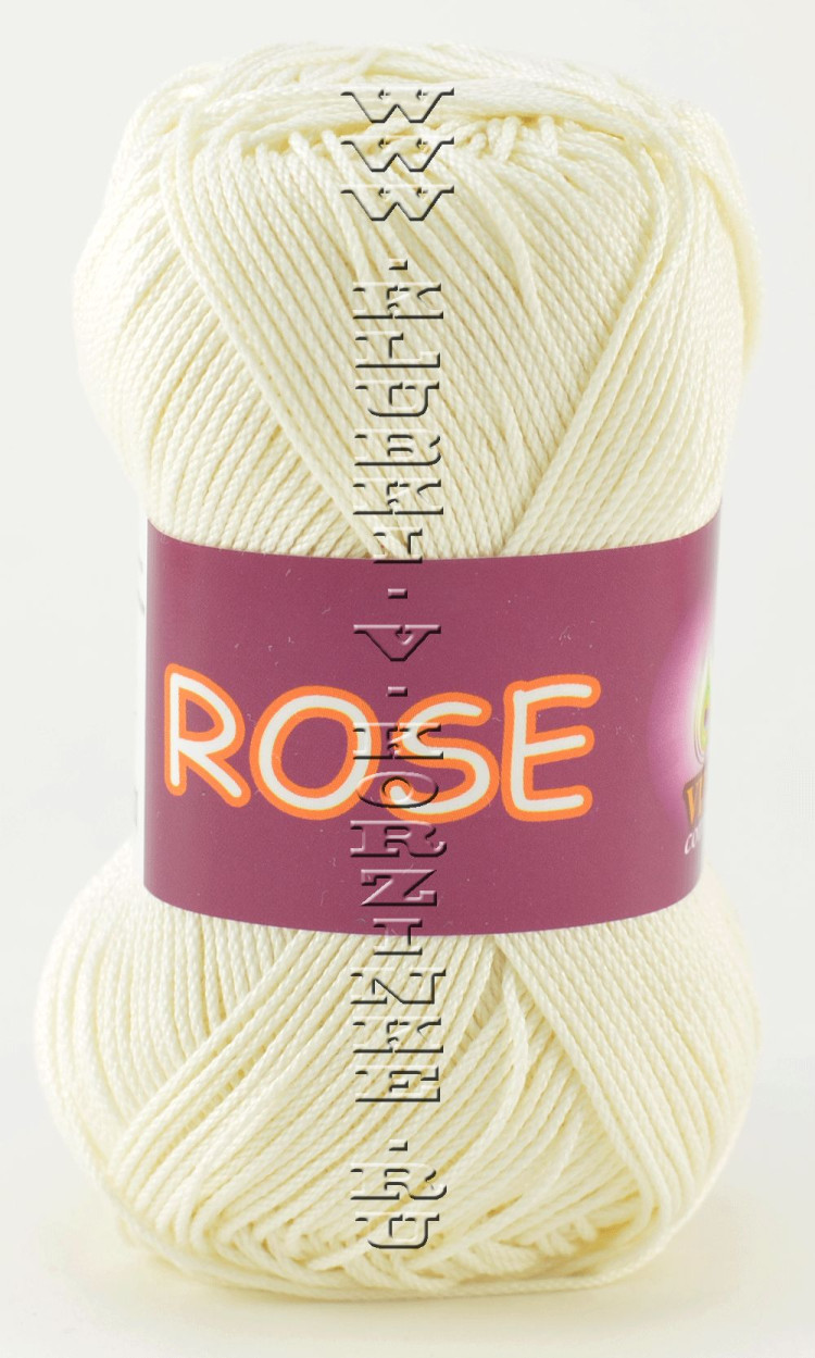 Пряжа VITA cotton "ROSE" - (3950 - Экрю) - купить в Москве по недорогой ...