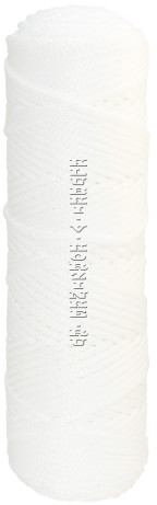 Шнур полиэфирный 4 мм 100 м - (171 - Белый)