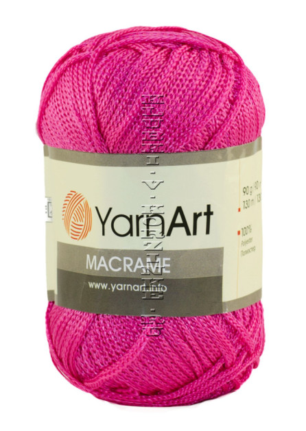 Пряжа YarnArt Macrame - (140 - Фуксия)