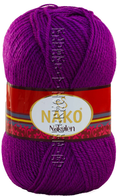 Пряжа Nakolen Nako - (6637 - Цикламен)