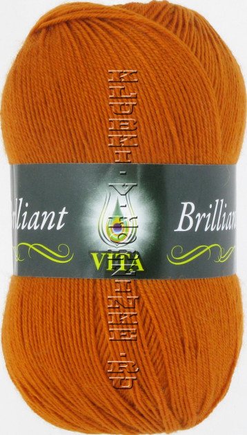 Пряжа VITA «BRILLIANT» - (4998 - Терракот)