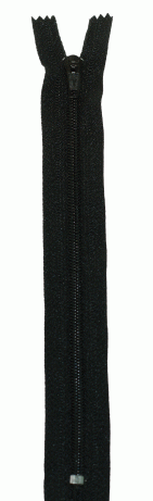 Молния Спираль н/р брючная G004P Gamma, тип 4, 18 см (310 - Чёрный)