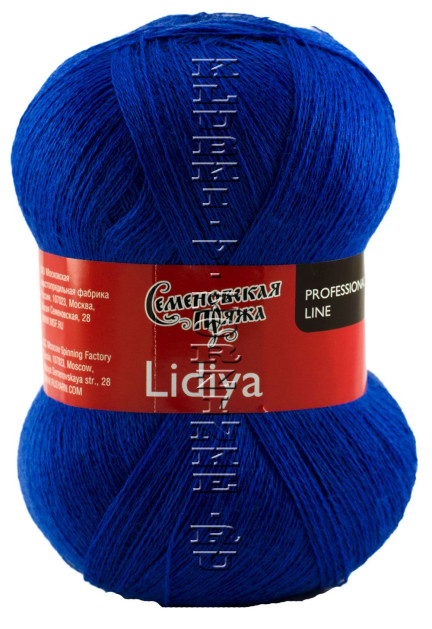 Пряжа Семеновская «Лидия ПШ» - (180 - Василек)