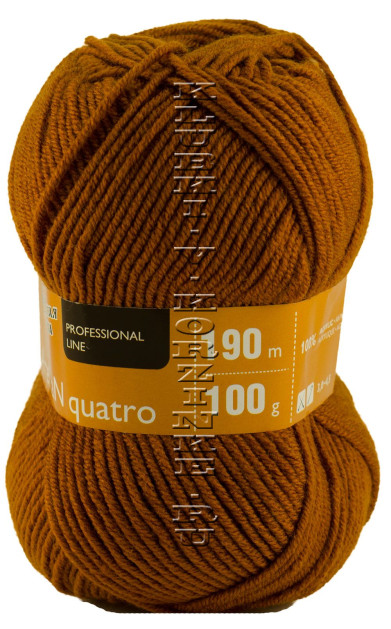 Пряжа Семеновская «АэлитаН кватро» - (130 - Бронза)