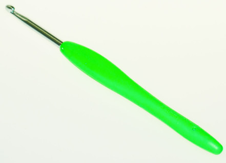 Крючок металлический № 5,0 с каучуковой ручкой 13,5 см              