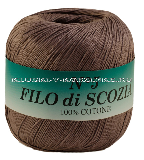 Пряжа Filo di Scozia №5 - (162 - Бежево-розовый)