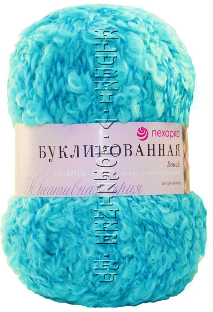 Пряжа Пехорка «Буклированная» - (95 - Океан)