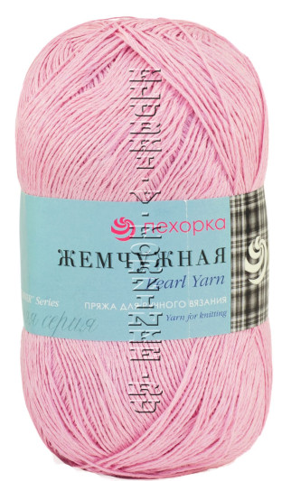 Пряжа Пехорка «Жемчужная» - (29 -  Розовая сирень)
