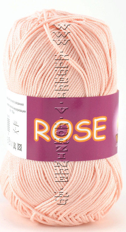 Пряжа VITA cotton &quot;ROSE&quot; - (3904 - Светло-розовый)