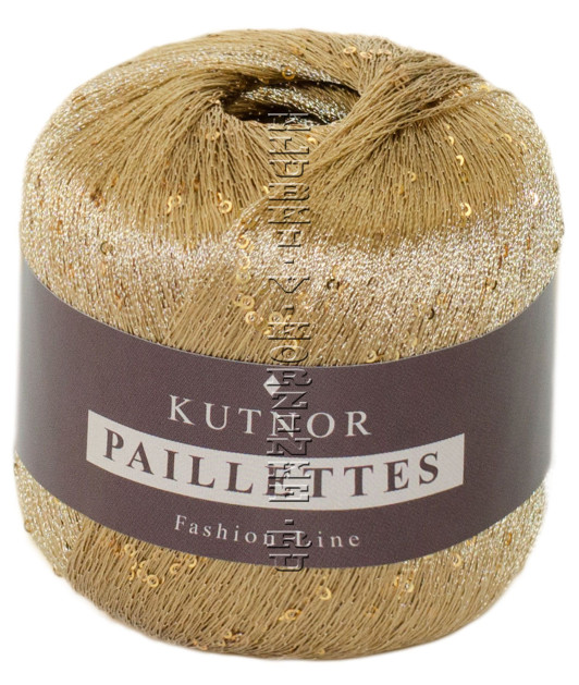 Пряжа Paillettes - (134 - Тёмный беж)