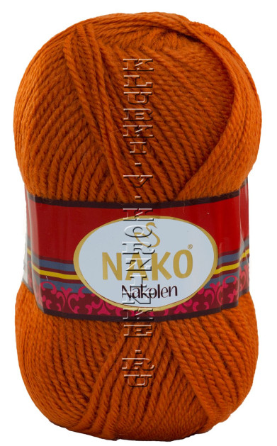 Пряжа Nakolen Nako - (6963 - Рыжий)