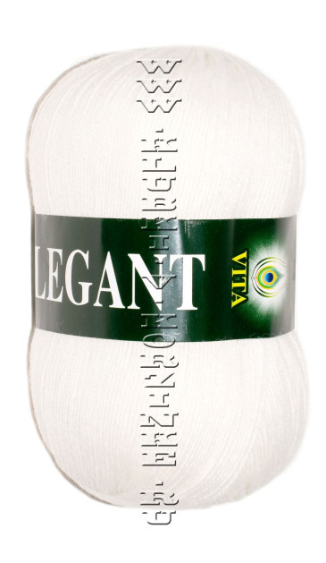 Пряжа VITA "ELEGANT" - (2051 - Белый)