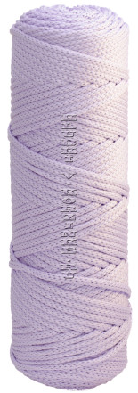 Шнур полиэфирный 3 мм 100 м - (96 - Сиреневый)