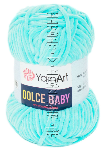 Пряжа YarnArt Dolce Baby - (746 - Бирюза)