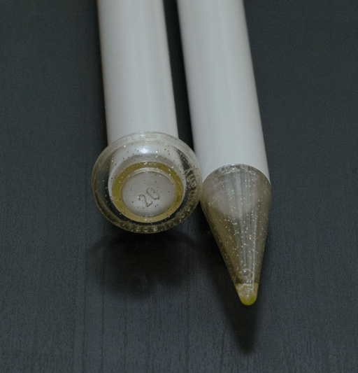 Спицы ADDI прямые пластик №20 35 см, 2шт.