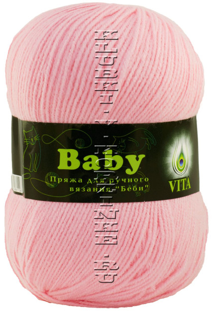 Пряжа VITA «BABY» - (2902 - Розовый)