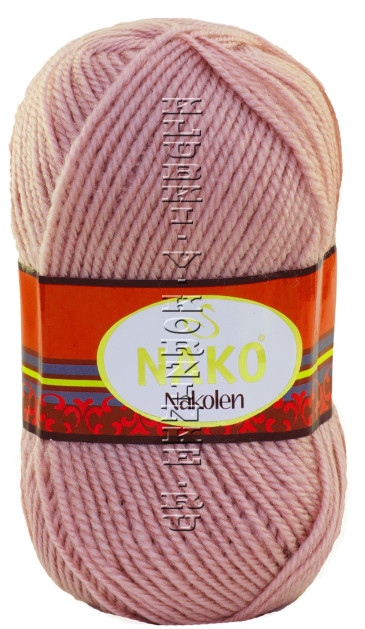 Пряжа Nakolen Nako - (10275 - Бежево-розовый)