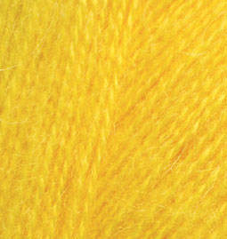 Пряжа Angora Real 40 Alize - (216 - Желтый)