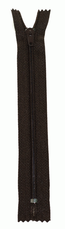 Молния Спираль н/р брючная G004P Gamma, тип 4, 18 см (294 - Шоколадный)
