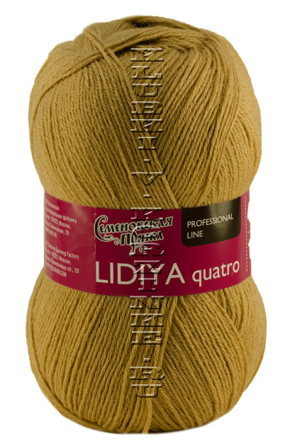 Пряжа Семеновская «Лидия ПШ кватро» - (28 - Песочный)