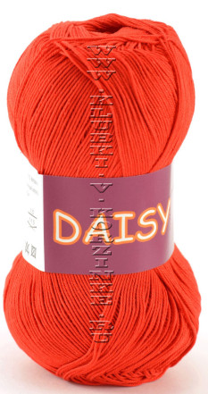 Пряжа VITA cotton  Daisy - (4420 - Красный)