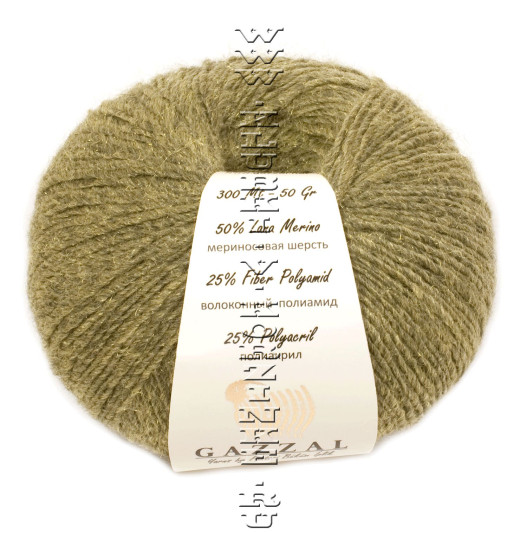 Пряжа GAZZAL (Газзал) "ARTIC" - (10 - Болотный)