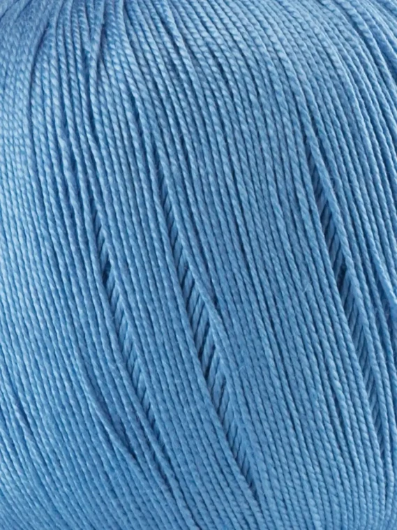 Пряжа Пехорка «Ажурная» - (15 - Темно-голубой)