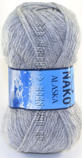 Пряжа Alaska Nako - (7117 - Светло-серый)