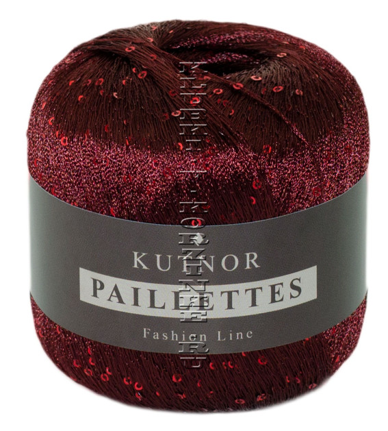 Пряжа Paillettes - (29 - Вишня)